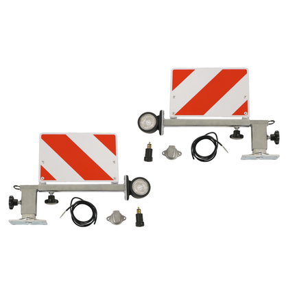Doppelradmarkierungssatz LED, ausziehbar 360 - 550 mm, horizontale Schwenkung