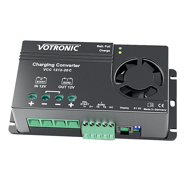 Votronic - Ladewandler-Booster DC/DC 12 V 20 A VCC1212/20 - Hischier Auto AG