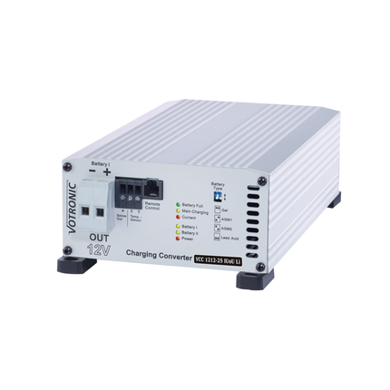 Votronic - Ladewandler-Booster DC/DC 12 V 25 A VCC1212/25Li - Hischier Auto AG