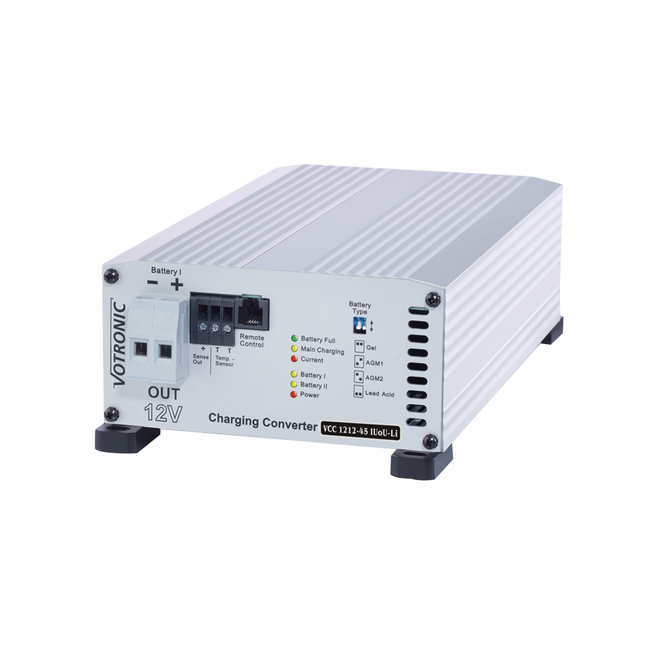 Votronic - Ladewandler-Booster DC/DC 12 V 45 A VCC1212/45Li - Hischier Auto AG