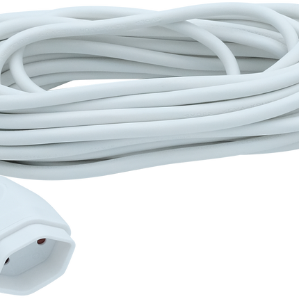Verlängerungskabel 230 VAC 10.0 m, weiss