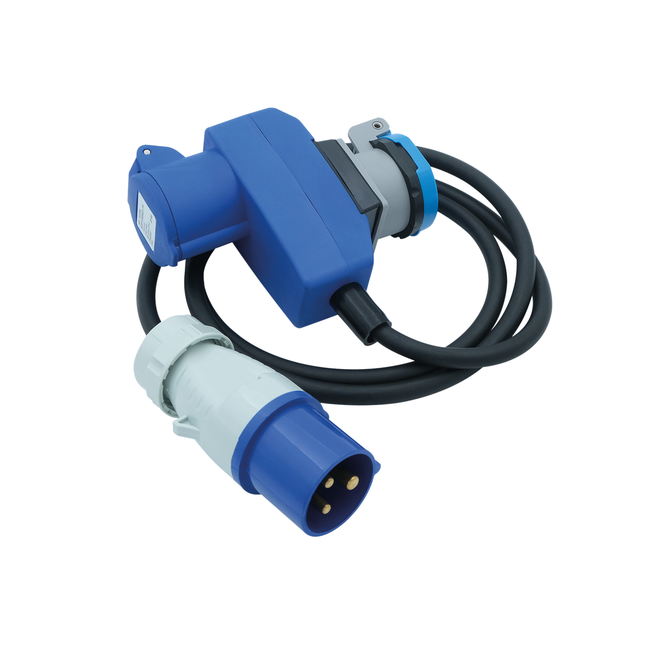 CEE-Verlängerungskabel 16/3 230 VAC 1.5 m