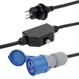 T13-CEE Adapterkabel 2.0 m 3-pol 16 A IP55 VKT13/CEE16/IP55