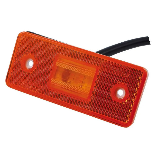 WAS - LED-Seitenmarkierleuchte 12/24V gelb - W101PS - 1 - Stück WAS