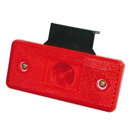 WAS - LED-Positionsleuchte 12/24V rot - 1 - Stück WAS