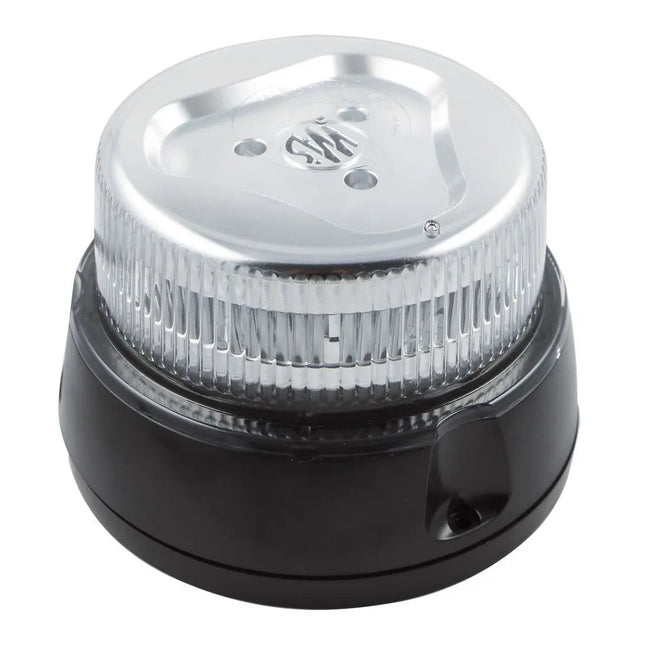 WAS LED-Blitzleuchte 12/24 V transp. + gelb. Licht - 1 - Stück WAS