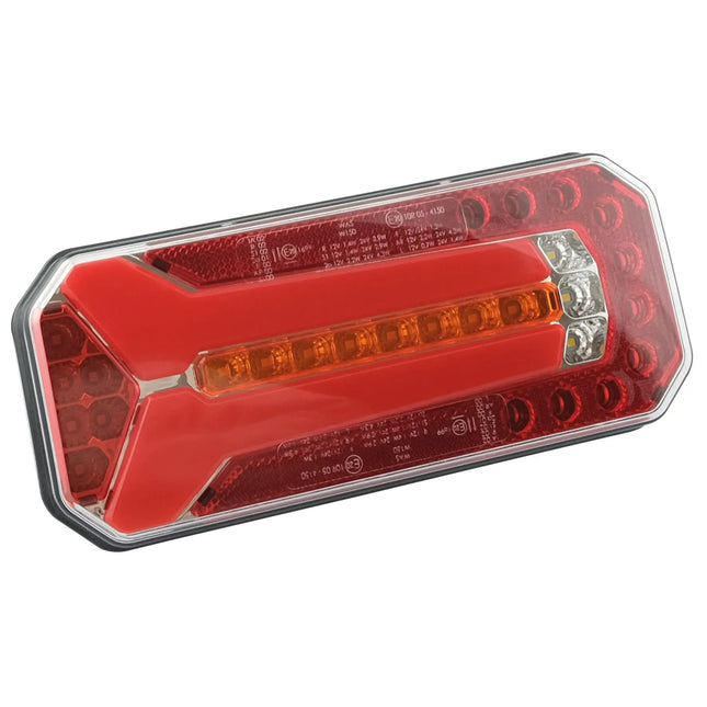 WAS - LED-Schlussleuchte 12/24 V L+R - 1 - Stück WAS