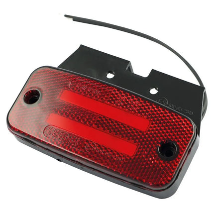 WAS - LED-Positionsleuchte 12/24V rot Neon - 1 - Stück WAS