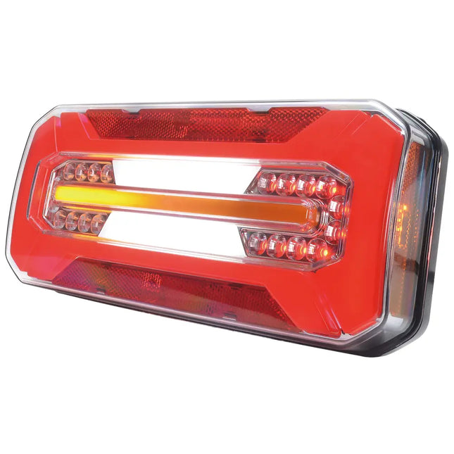 WAS Schlussleuchte Voll-LED 12/24 V L + R - 1 - Stück WAS
