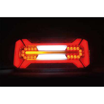 WAS Schlussleuchte Voll-LED 12/24 V L + R - 1 - Stück WAS