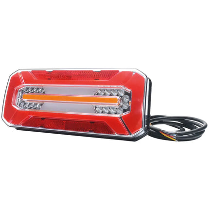 WAS Schlussleuchte Voll-LED 12/24 V L + R ADR - 1 - Stück WAS