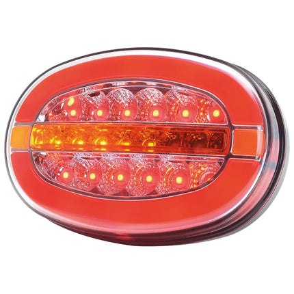 WAS - LED-Schlussleuchte 12/24 V links+rechts - W205DD/1432 - 1 - Stück WAS