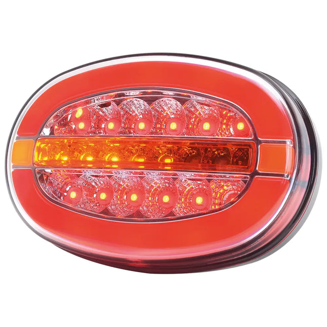 WAS - LED-Schlussleuchte 12/24 V links+rechts - W205DD/1432 - 1 - Stück WAS