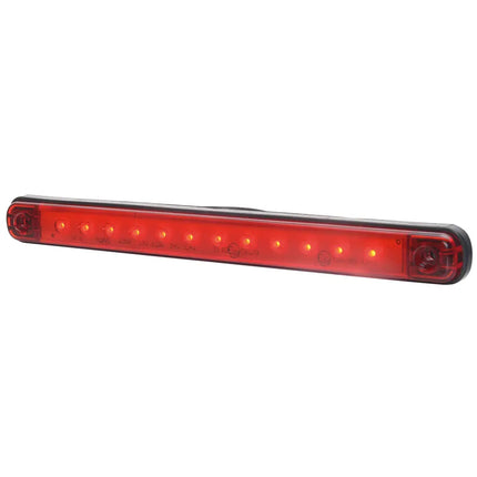 WAS - LED-Zusatzbremsleuchte rot 12/24V - 1 - Stück WAS