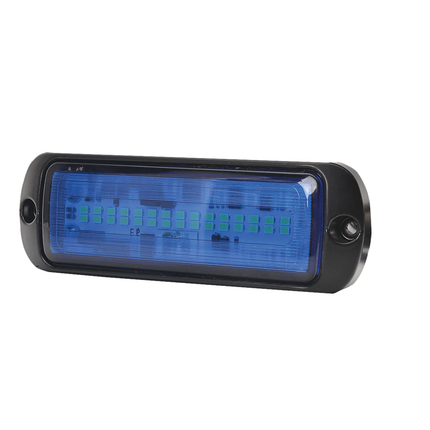 WAS - LED-Blitzleuchte blau, 12/24 V