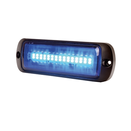 WAS - LED-Blitzleuchte blau, 12/24 V