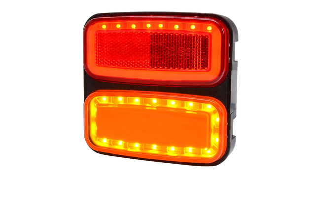 WAS - LED-Schlussleuchte 12/24 V links + rechts - W226/1482/I - 1 - Stück WAS