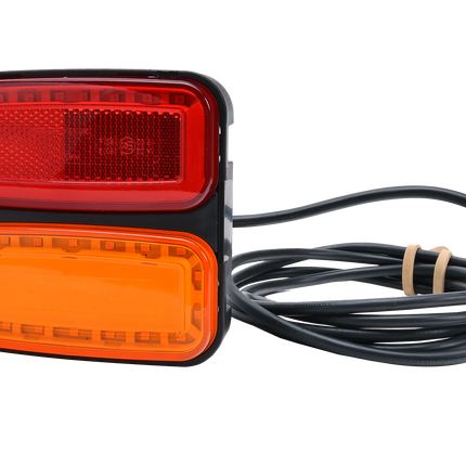 WAS - LED-Schlussleuchte 12/24 V links + rechts - W226/1482/I - 1 - Stück WAS