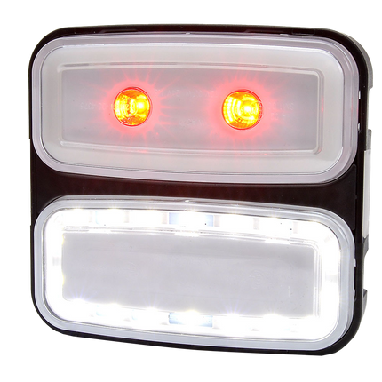 WAS - LED-Nebelschluss- und Rückfahrleuchte 12/24 V links + rechts - 1 - Stück WAS