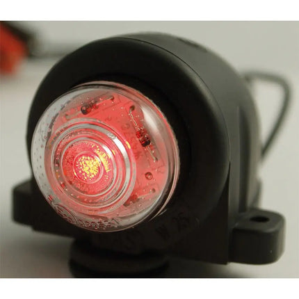 WAS - LED-Positionsleuchte rot 12/24V - 1 - Stück WAS