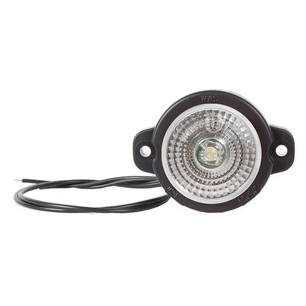 WAS - LED-Positionsleuchte weiss 12/24V - 1 - Stück WAS