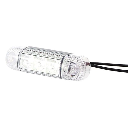 WAS - LED-Positionsleuchte 12/24 V weiss - W61 - 1 - Stück WAS