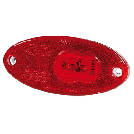 WAS - LED-Positionsleuchte 12/24V rot - 1 - Stück WAS