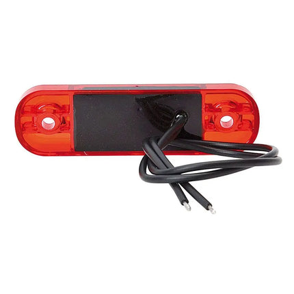 WAS - LED-Positionsleuchte 12/24 V rot - 1 - Stück WAS