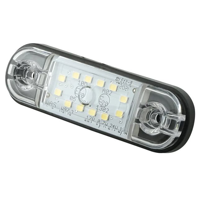 WAS - LED-Positionsleuchte 12/24 V rot - 1 - Stück WAS