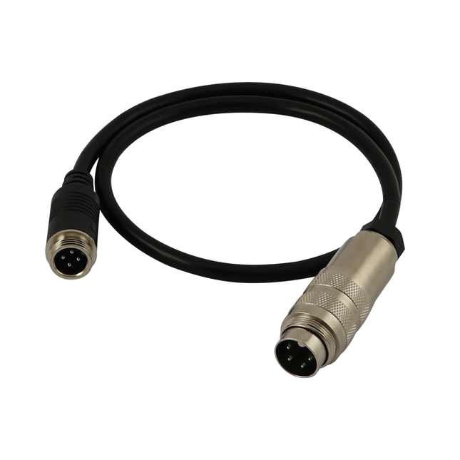 Adapter Orlaco/Binder 4P (M) - Aviation 4P (M) 0.5 WB4M/AVM - Hischier Auto AG