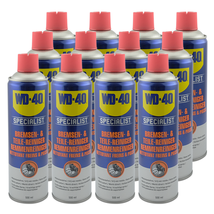 WD-40 Bremsenreiniger 49975, 12 x  500 ml WD40/BR/12 - Hischier Auto AG