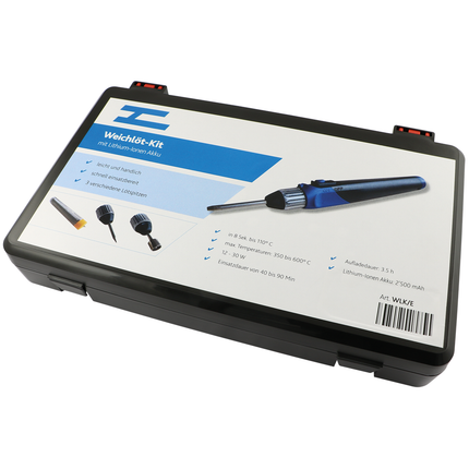 Weichlöt-Kit mit Lithium-Ionen Akku WLK/E - Hischier Auto AG