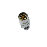 Anhängerstecker 7-pol. Alu mit PG-Kabeleing. WM12/7