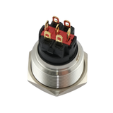 Druckschalter mit LED-Beleucht. rot/grün 12/24 V WS19RG