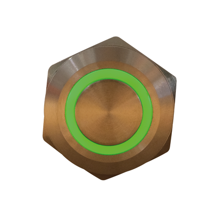 Drucktaster mit LED-Beleucht. rot/grün 12/24 V WT19RG - Hischier Auto AG