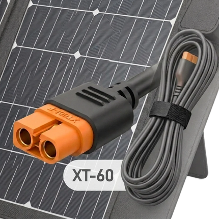 EcoFlow – Mono-Solarpanel, bifazial, faltbar, 160 W, der 2. Generation (XT-60) - 1 - Stück