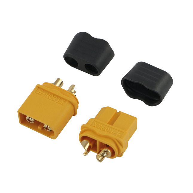 XT60 Stecker und Kupplung mit Kabelschutz XT60SB - Hischier Auto AG