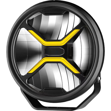 LED-Fernscheinwerfer 12/24 V, 7“ mit Positionslicht gelb/weiss und Offroad Modus - 1 - Stück Diverse
