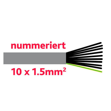 Steuerkabel 10 x 1.5 mm YMM10x1.5 - Hischier Auto AG