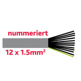 Steuerkabel 12 x 1.5 mm grau YMM12x1.5