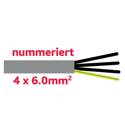 Steuerkabel 4 x 6.0 mm2 YMM4x6.0 - Hischier Auto AG