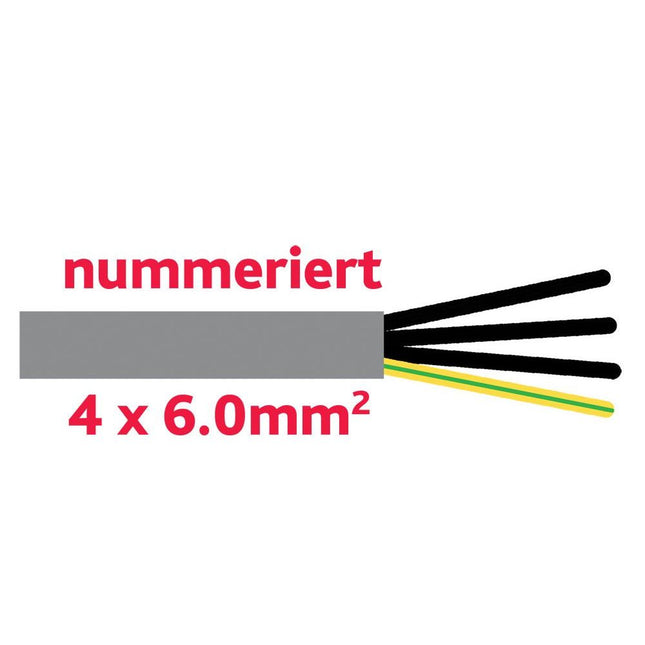 Steuerkabel 4 x 6.0 mm2 YMM4x6.0 - Hischier Auto AG