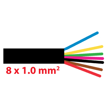 Kabel FLRYY 8 x 1.0 mm2 YMM8x1.0 - Hischier Auto AG