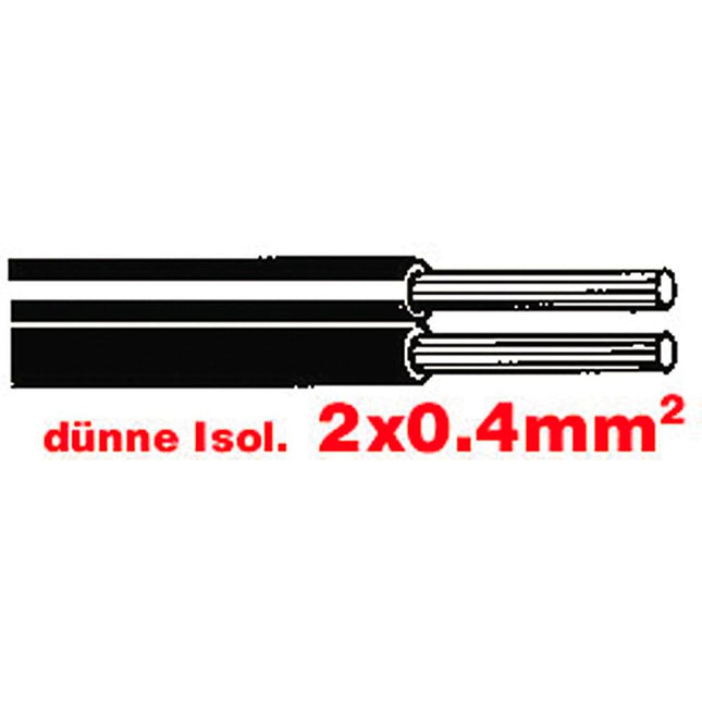 Velo-Kabel 2-adrig 2x0,4mm2 YZWL2x0.4 - Hischier Auto AG