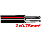 10m Lautsprecherkabel 2x0.75 sz-rt, 10m SB249/10